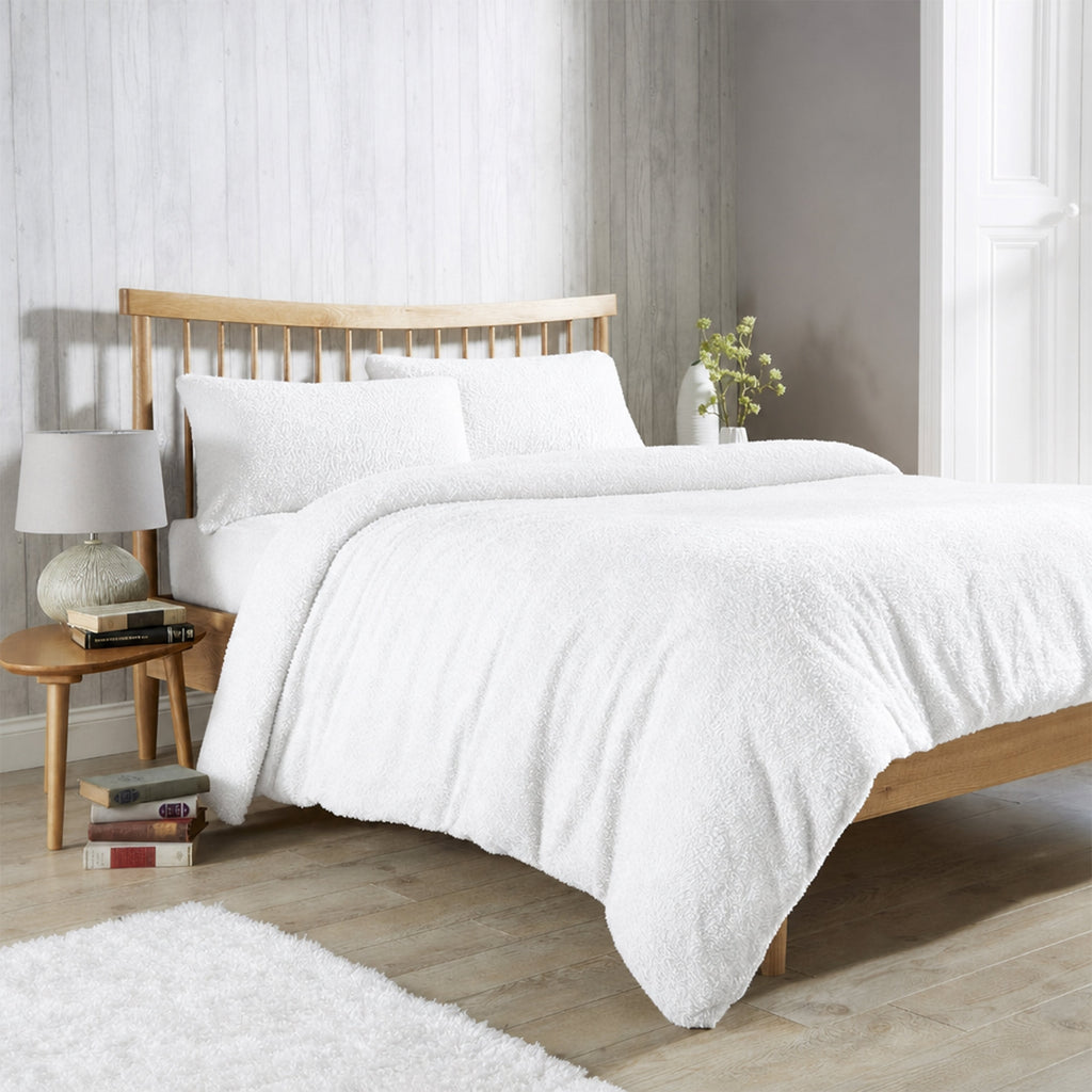OLIVIA ROCCO Teddy Fleece Duvet Cover Set