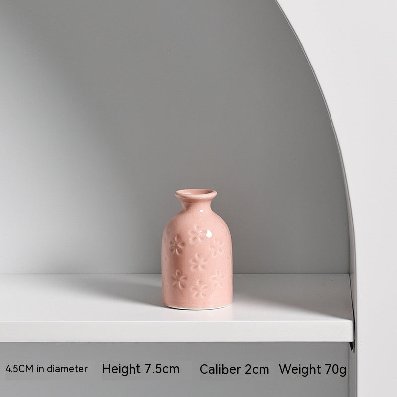 Mini Decorative Enamel Vase