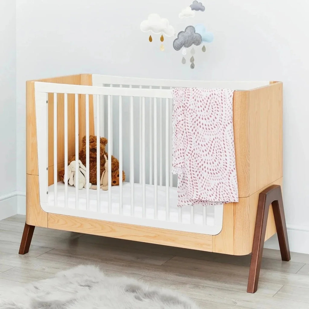Gaia Baby Hera 2 Piece Room Set - Natural/Walnut