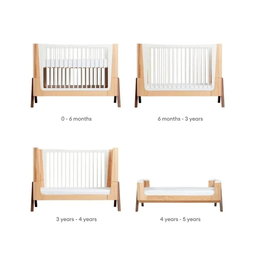 Gaia Baby Hera 2 Piece Room Set - Natural/Walnut