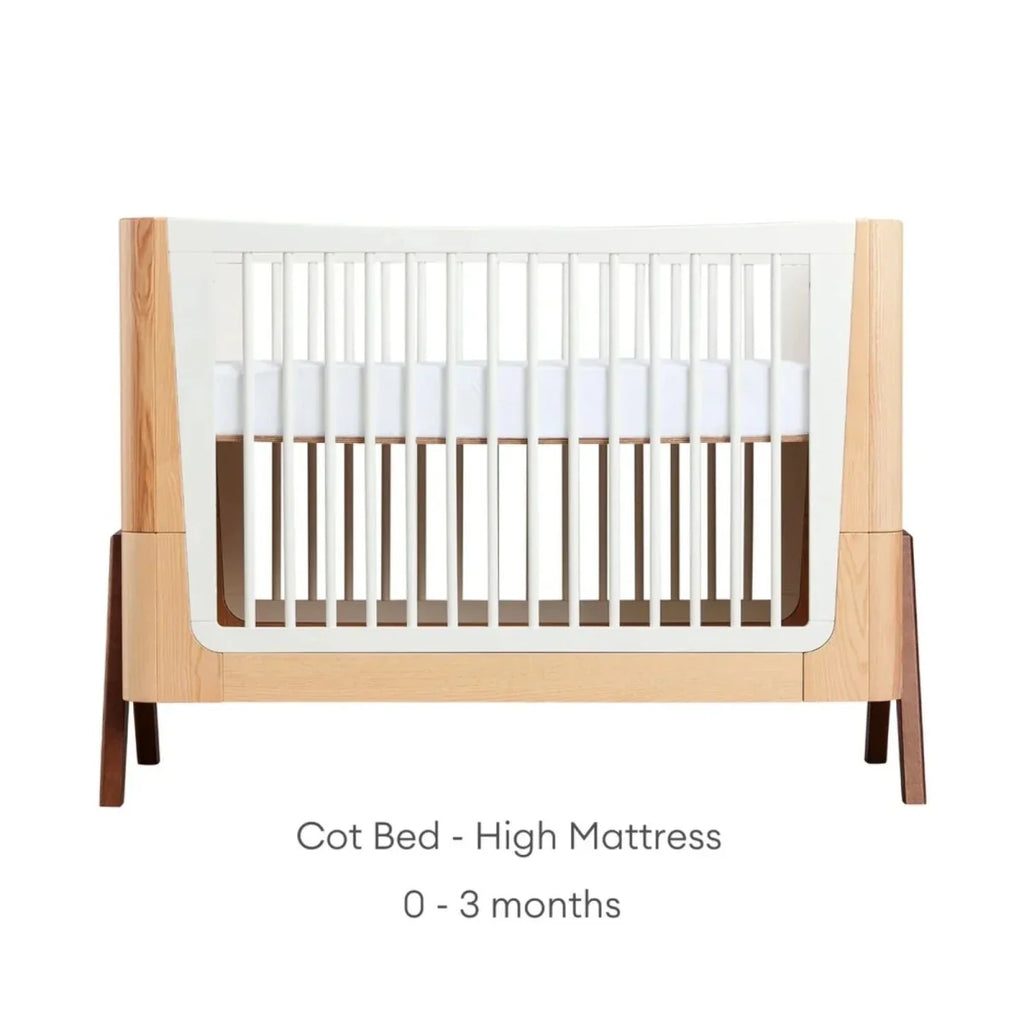 Gaia Baby Hera 2 Piece Room Set - Natural/Walnut