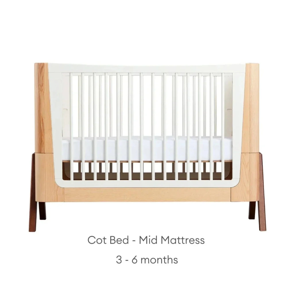 Gaia Baby Hera 2 Piece Room Set - Natural/Walnut