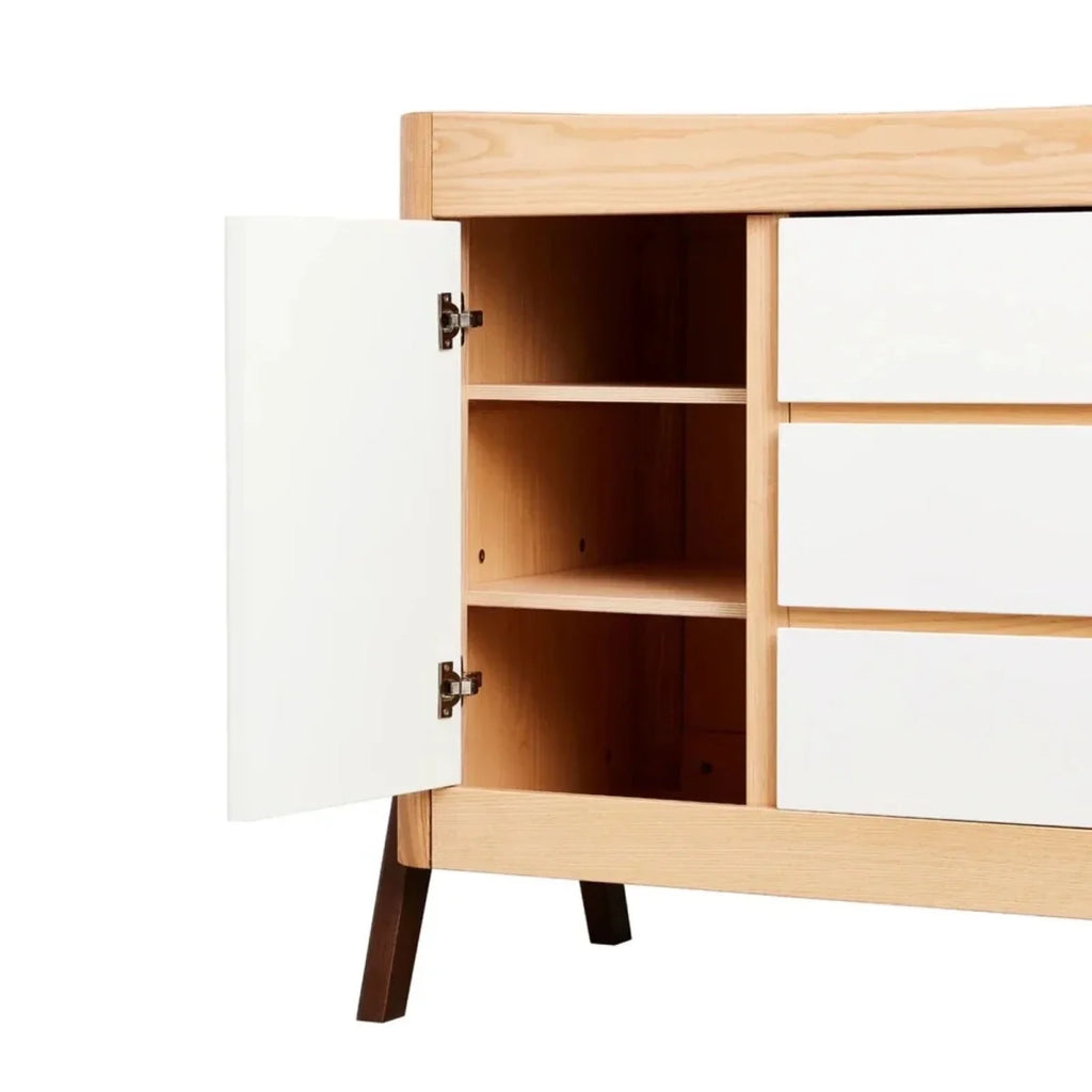Gaia Baby Hera 2 Piece Room Set - Natural/Walnut