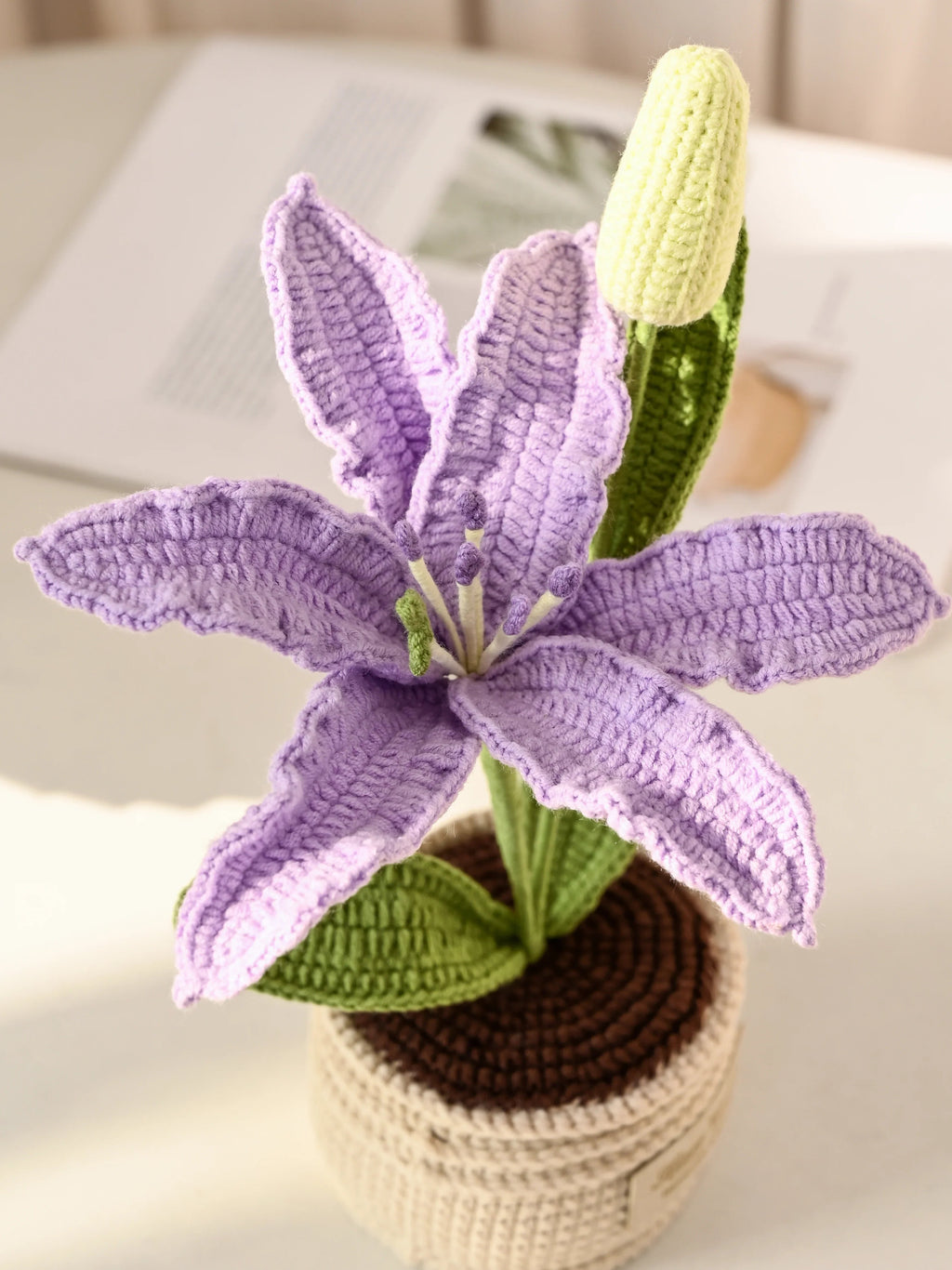 Crochet Lily Table Charm