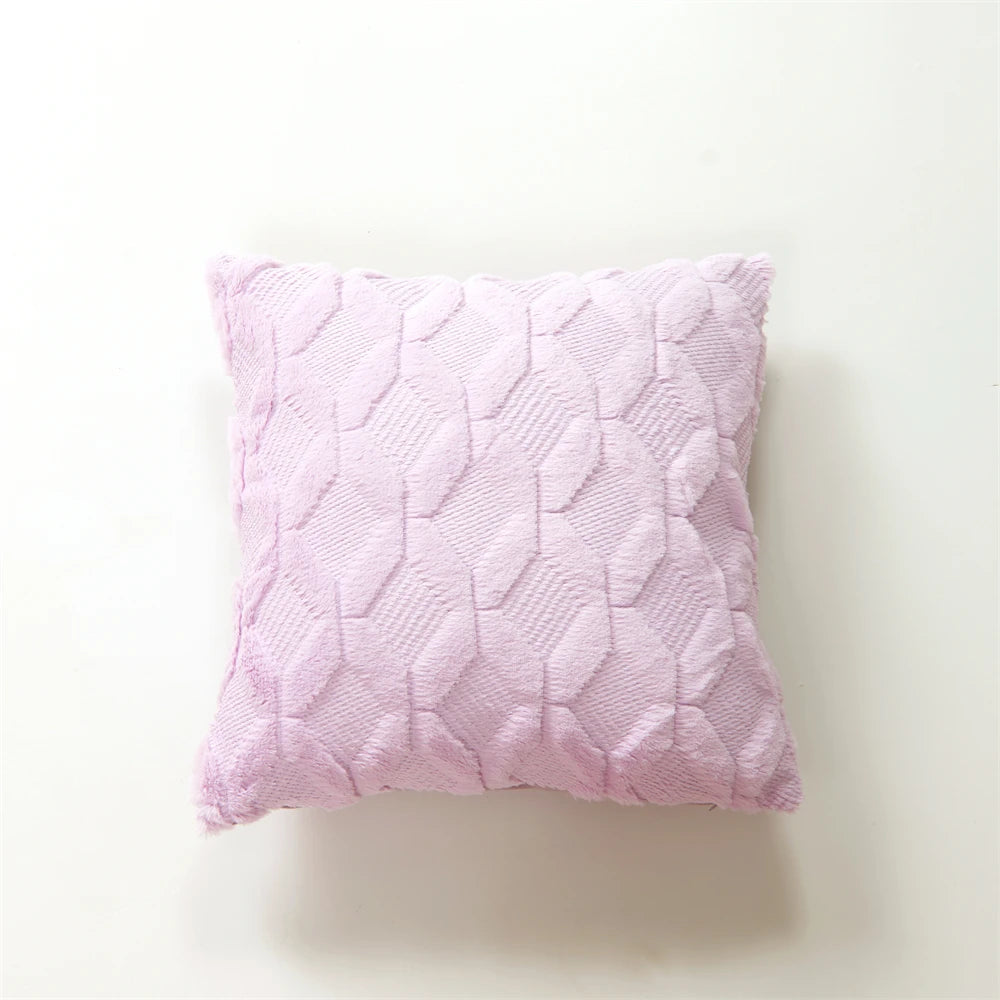 Soft Decorative Pillowcase Cozy Cushion Cover Home Decor Throw Pillow Cover Living Room Bedroom Sofa Christmas Housse De Coussin