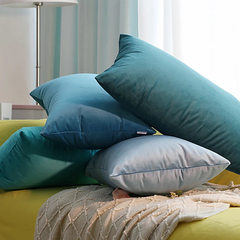 Nordic Soft Velvet Cushion Cover