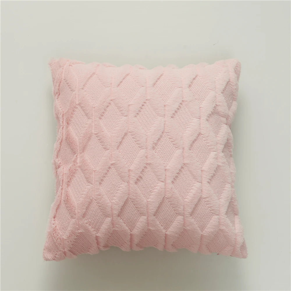 Soft Decorative Pillowcase Cozy Cushion Cover Home Decor Throw Pillow Cover Living Room Bedroom Sofa Christmas Housse De Coussin