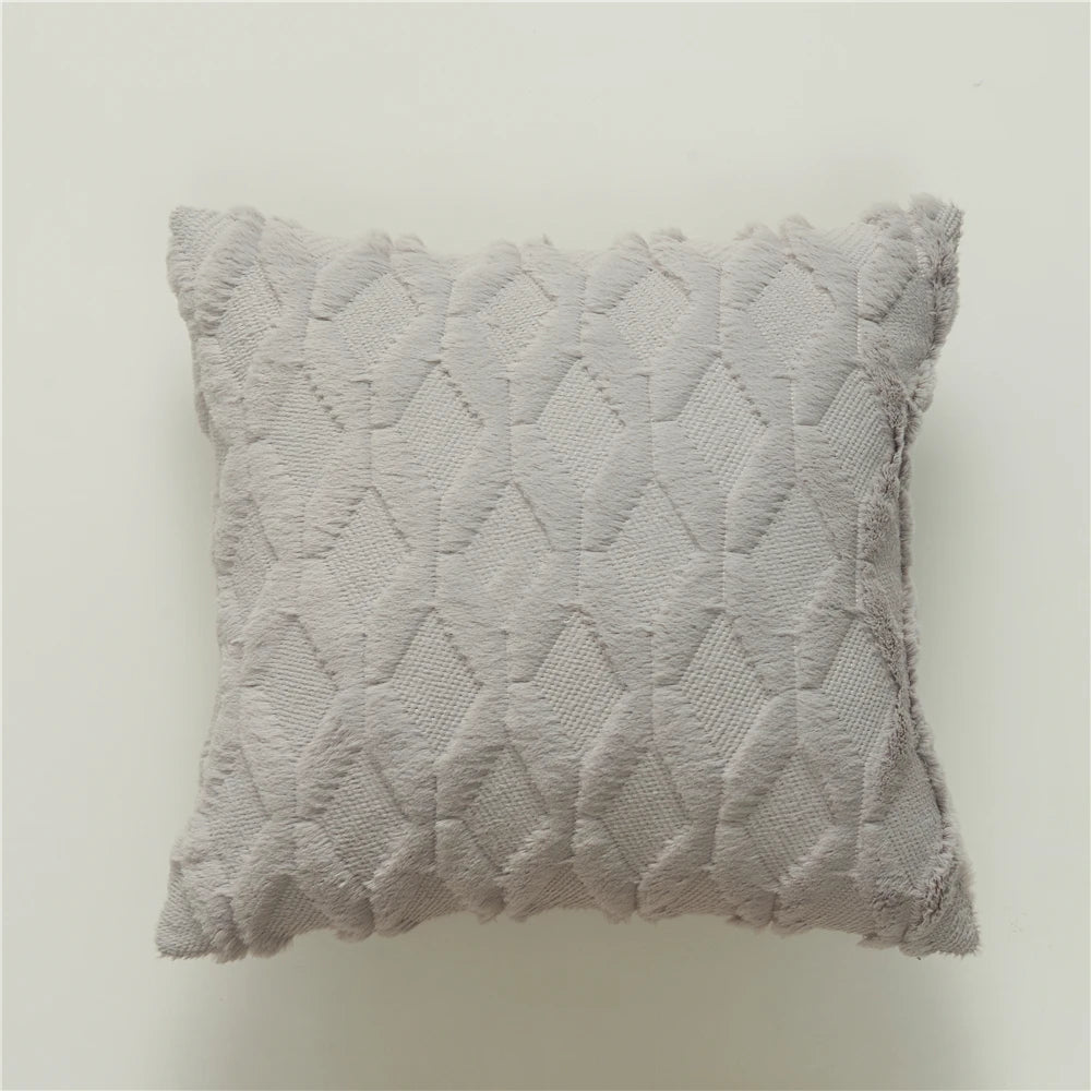 Soft Decorative Pillowcase Cozy Cushion Cover Home Decor Throw Pillow Cover Living Room Bedroom Sofa Christmas Housse De Coussin
