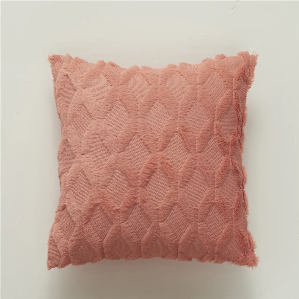 Soft Decorative Pillowcase Cozy Cushion Cover Home Decor Throw Pillow Cover Living Room Bedroom Sofa Christmas Housse De Coussin