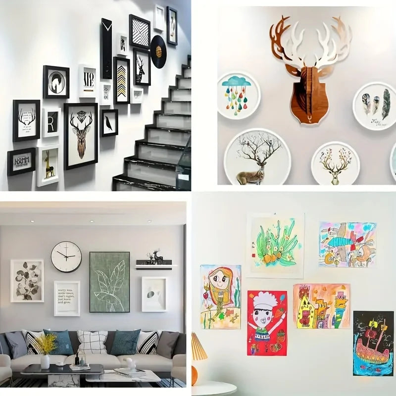 No Drilling Required Picture Hanging Strips