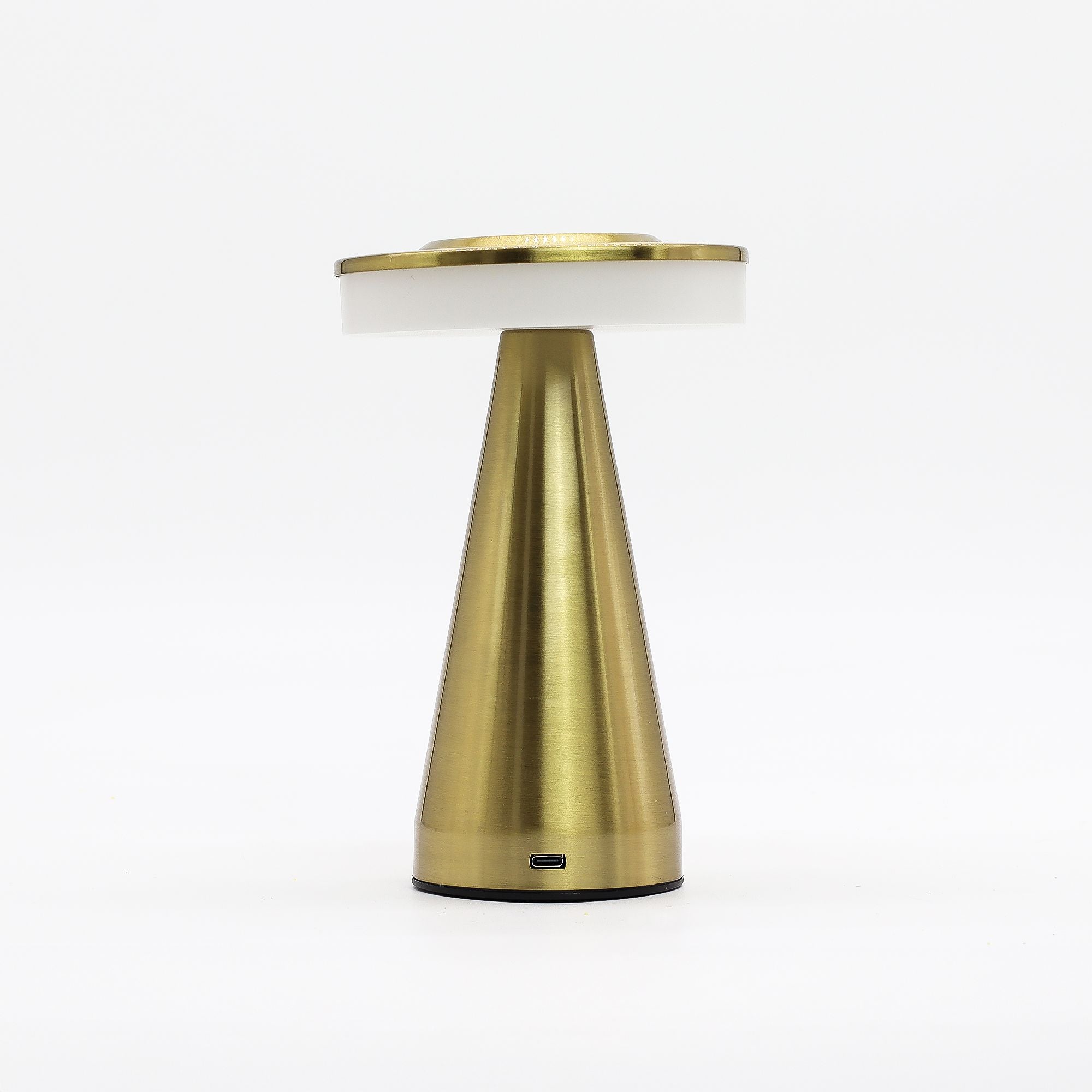 Rechargable Touch Lamp - Tall Stem Copper