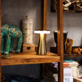 Rechargable Touch Lamp - Tall Stem Copper