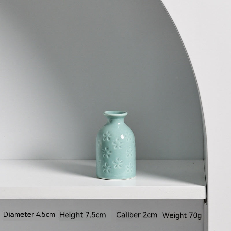 Mini Decorative Enamel Vase