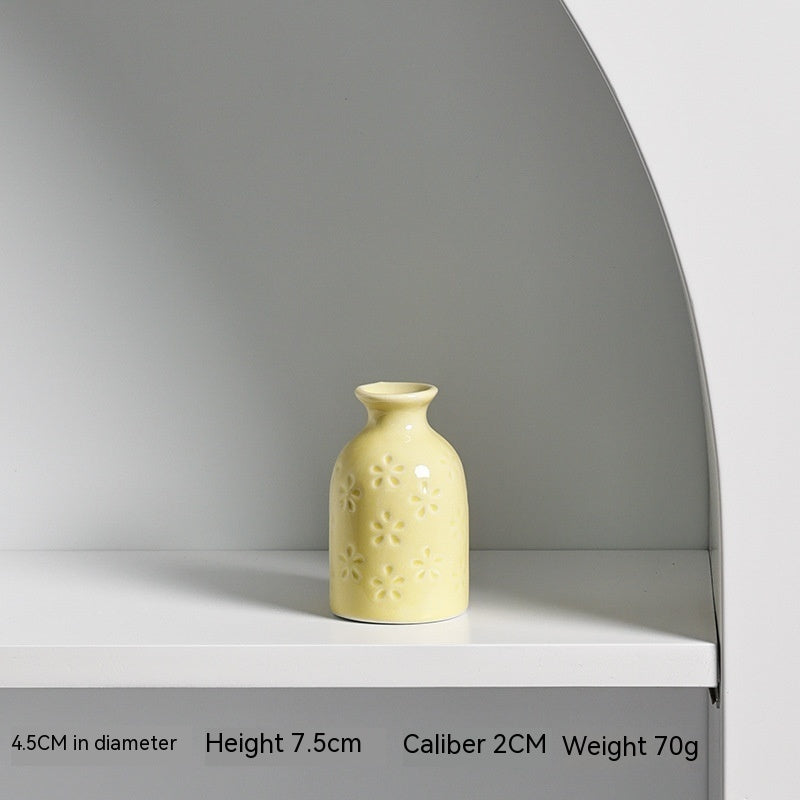 Mini Decorative Enamel Vase