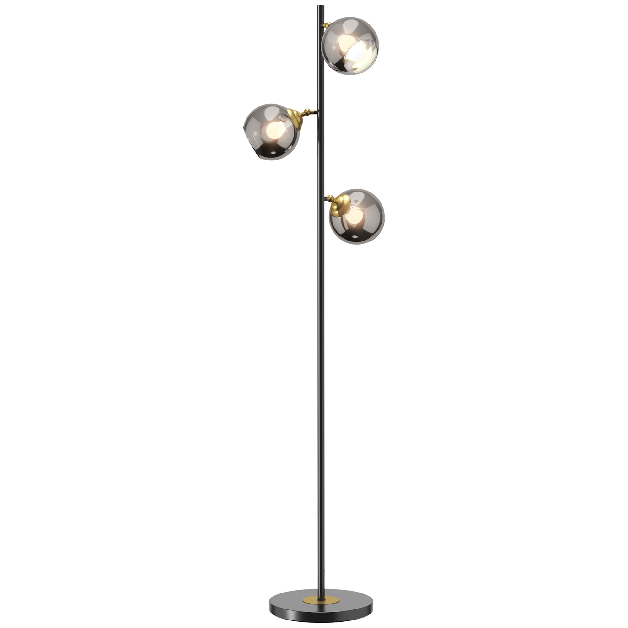 Tree Floor Lamp with 3 Lights