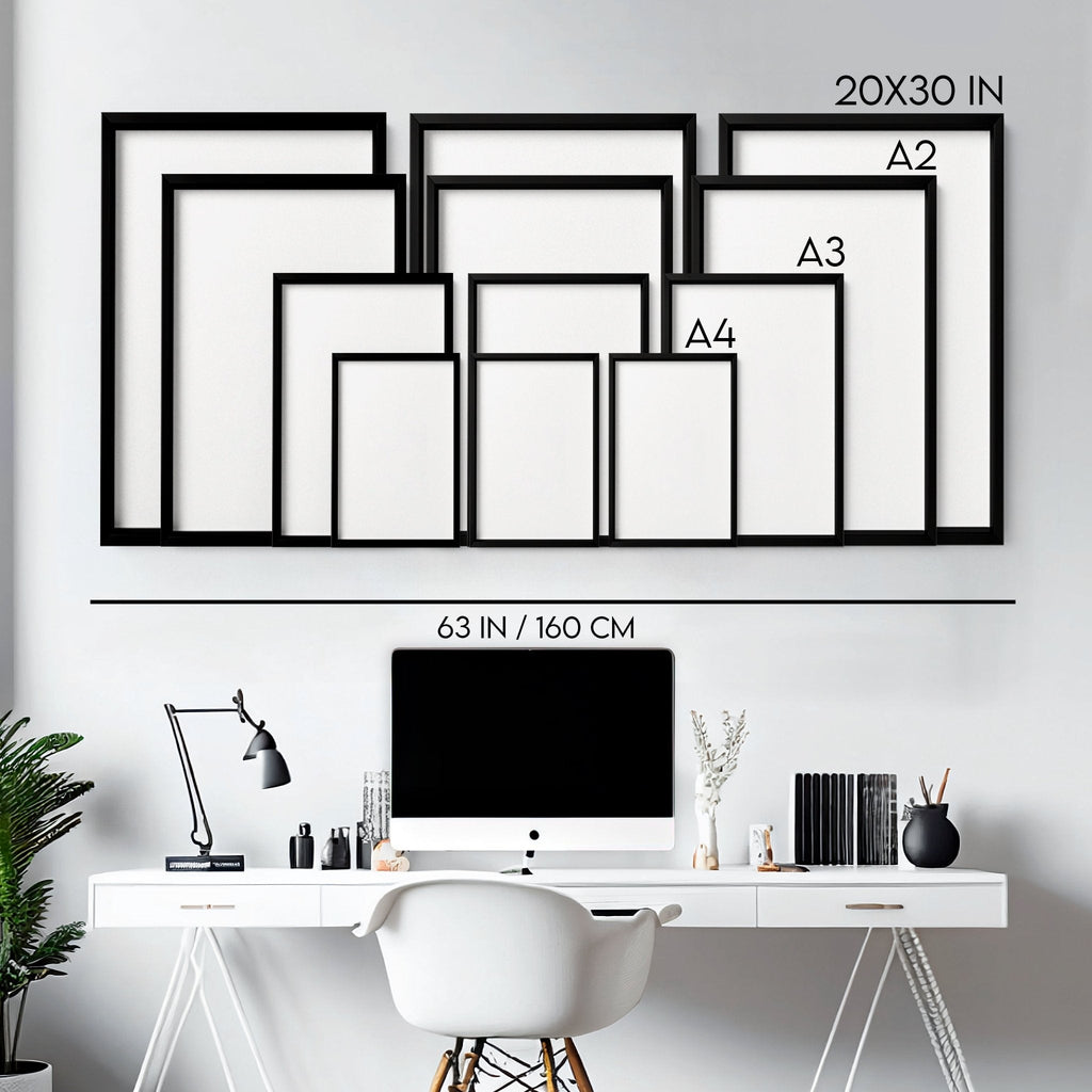 Modern Artwork Paintings | Set of 3 Beach Decor Wall art Prints