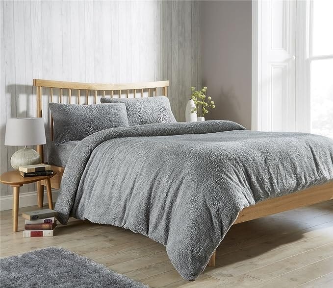 OLIVIA ROCCO Teddy Fleece Duvet Cover Set