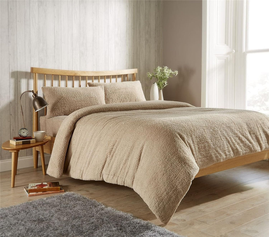 OLIVIA ROCCO Teddy Fleece Duvet Cover Set