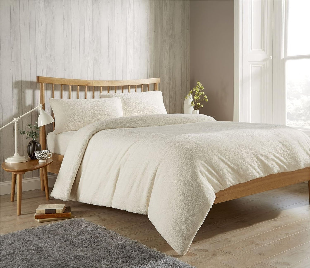 OLIVIA ROCCO Teddy Fleece Duvet Cover Set