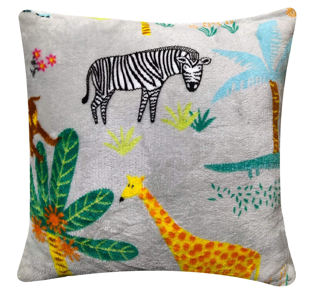 OLIVIA ROCCO Animal Kingdom Kids Teddy Fleece Bedding Set